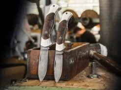 Böker Scout Spearpoint Maserbirke Damast -Böker 112202dam 2