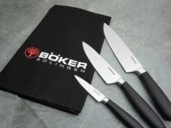Böker Manufaktur Solingen Core Professional Messertrio Mit Geschirrtuch 9 Böker Manufaktur Solingen Core Professional Messertrio Mit Geschirrtuch -Böker 130891set 3
