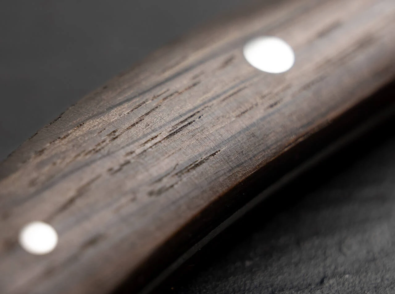 Damast Pure Räuchereiche Spickmesser 7 Damast Pure Räuchereiche Spickmesser – Bild 5