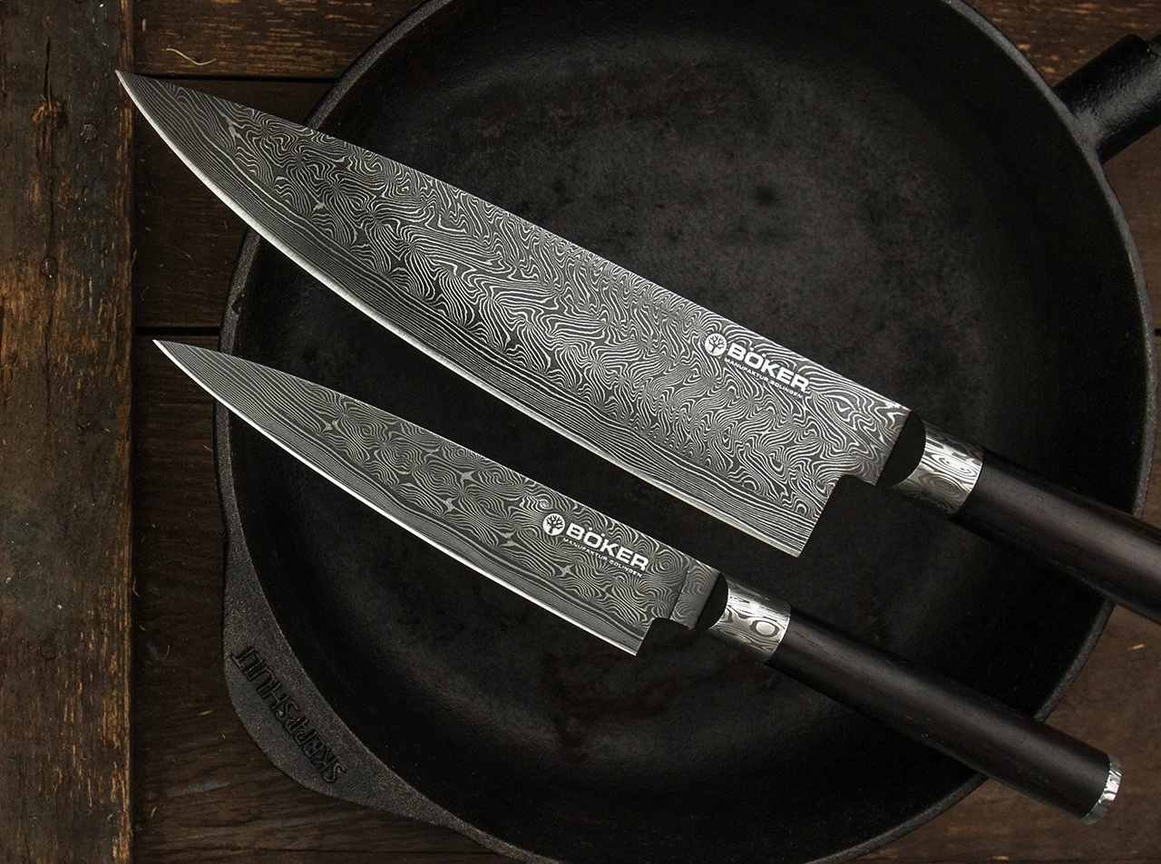 Damast Superior Allzweckmesser 4 Damast Superior Allzweckmesser – Bild 2