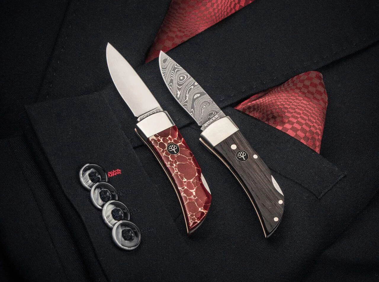 Pocket Mooreiche Damast 5 Pocket Mooreiche Damast – Bild 3