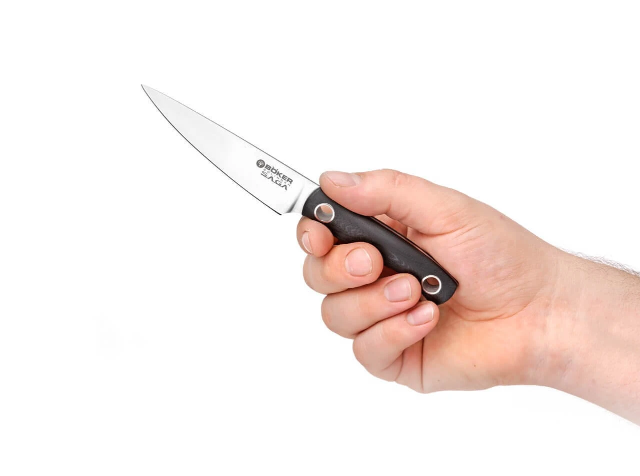 Saga Spickmesser G10 Satin 4 Saga Spickmesser G10 Satin – Bild 2