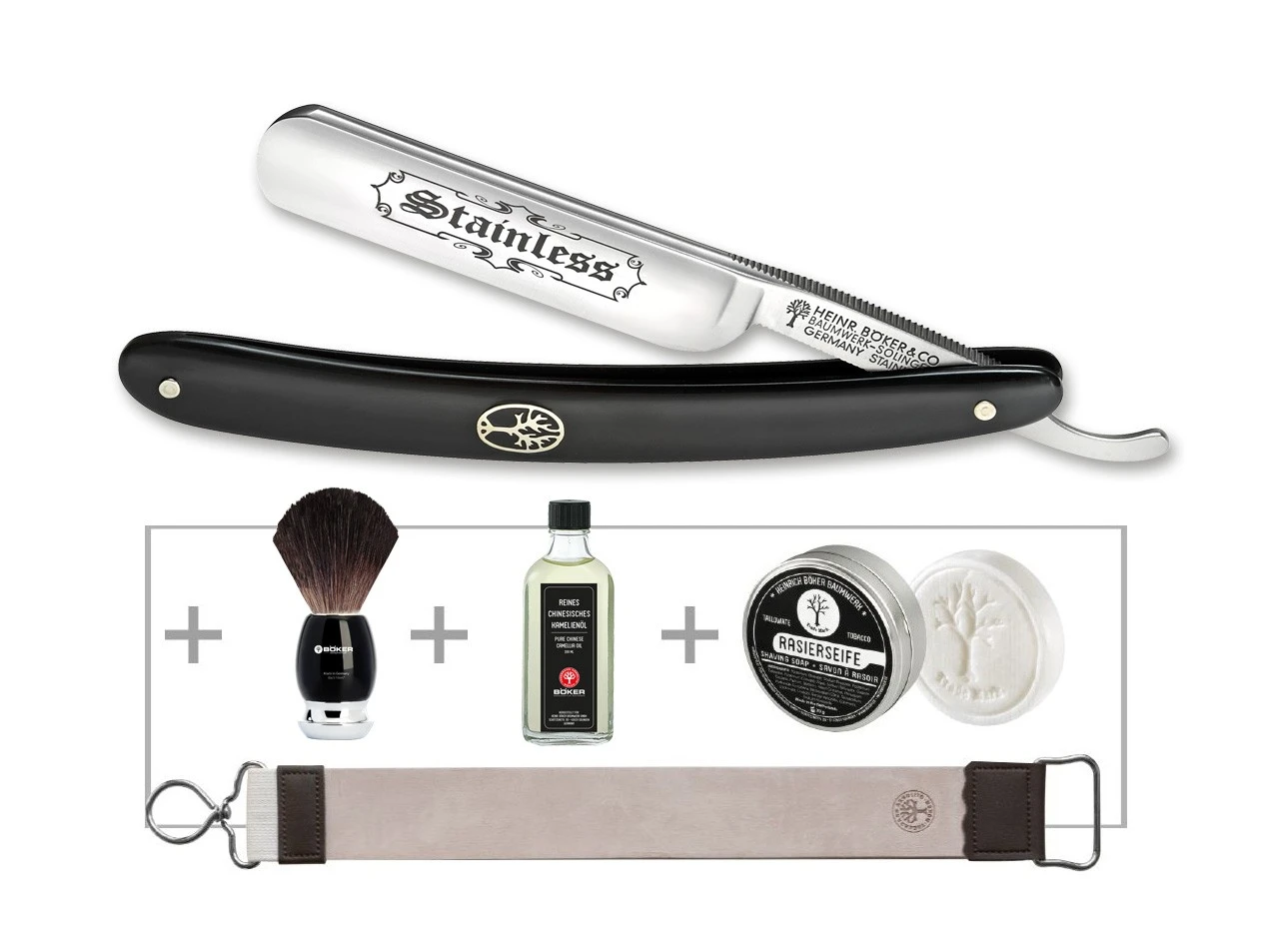 Stainless Black Set 3 Stainless Black Set