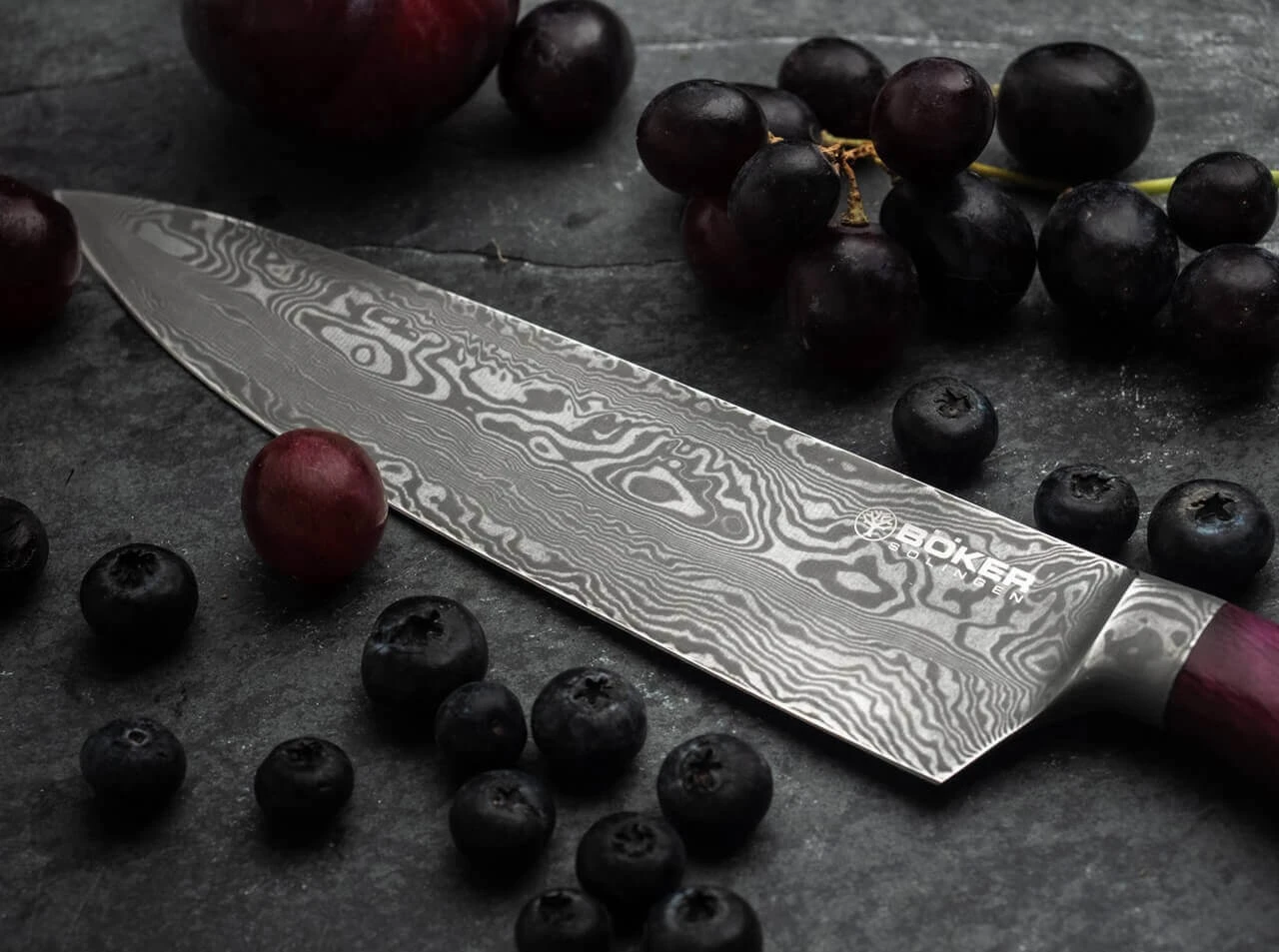 Supernova Damast Chefmesser 10 Supernova Damast Chefmesser – Bild 8